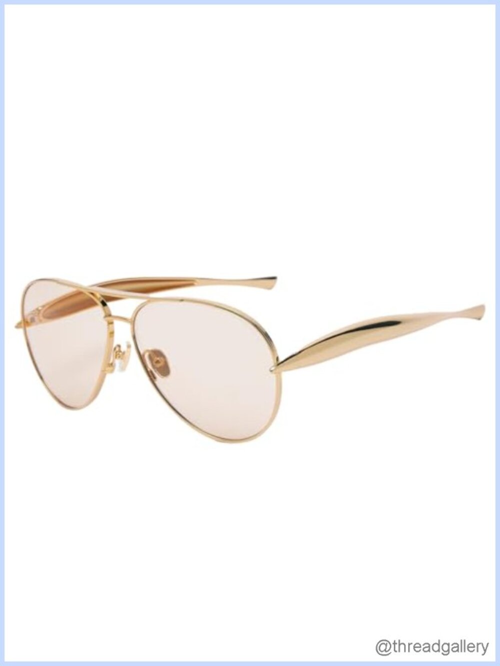 Oversized Aviator Sunglasses for Women 70s Retro Metal UV400 Polarized